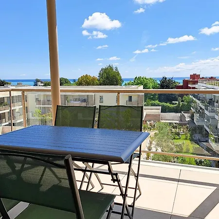 Daire 2b Near Vaugrenier Ac Terrace Sea View Swimming Pool Parking- Benakey
