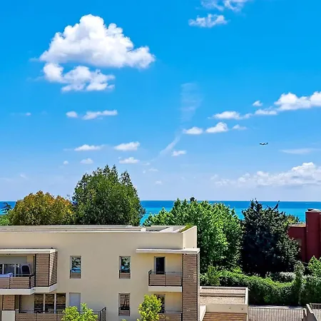 2b Near Vaugrenier Ac Terrace Sea View Swimming Pool Parking- Benakey דירה וילנב-לובה