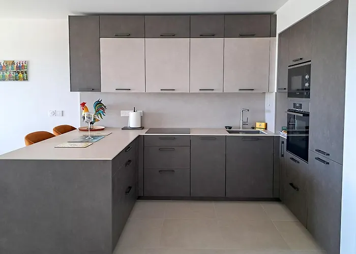 2b Near Vaugrenier Ac Terrace Sea View Swimming Pool Parking- Benakey Daire *